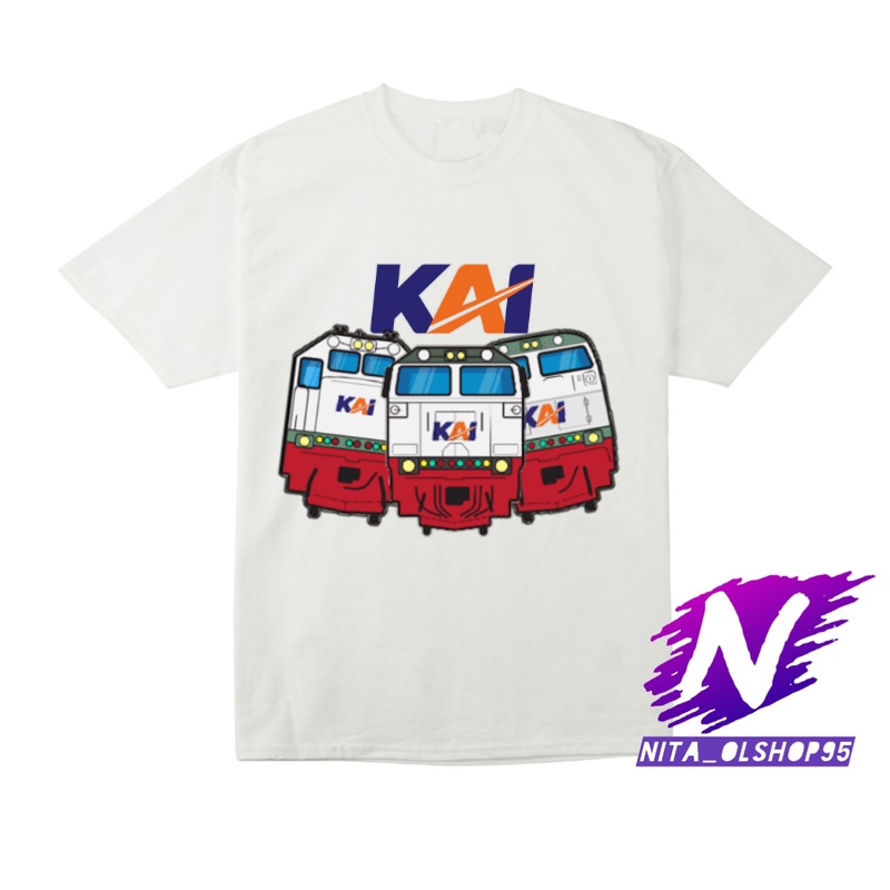 baju anak kaos anak kai kereta api