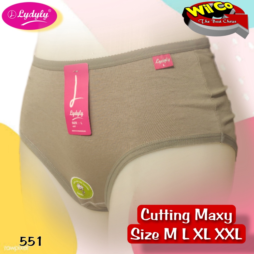 K551T - (HARGA PER 3 POTONG) CELANA DALAM WANITA DEWASA PAKAIAN DALAM PAKAIAN WANITA CD LYDYLY SIZE M - XXL