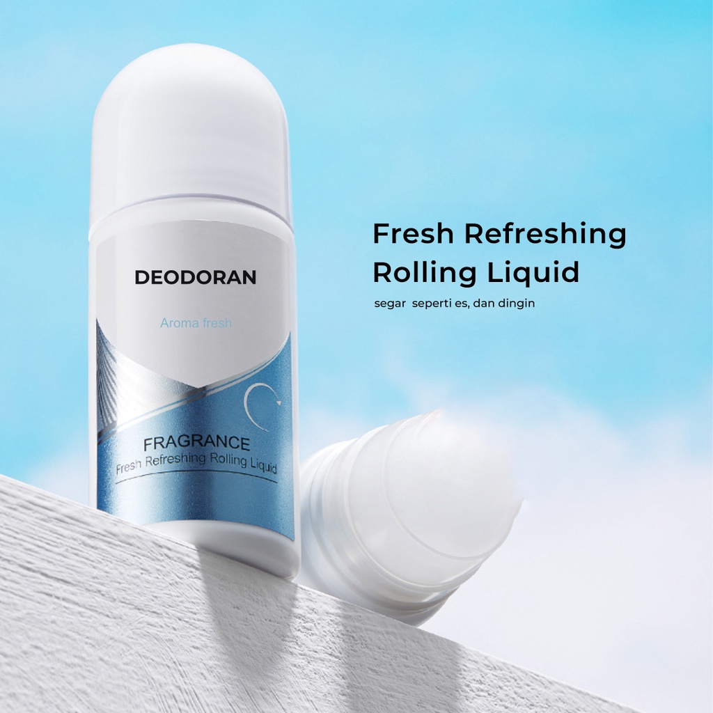 Deodorant Dry Serum Natural Brightening Menyegarkan dan penghilang bau badan