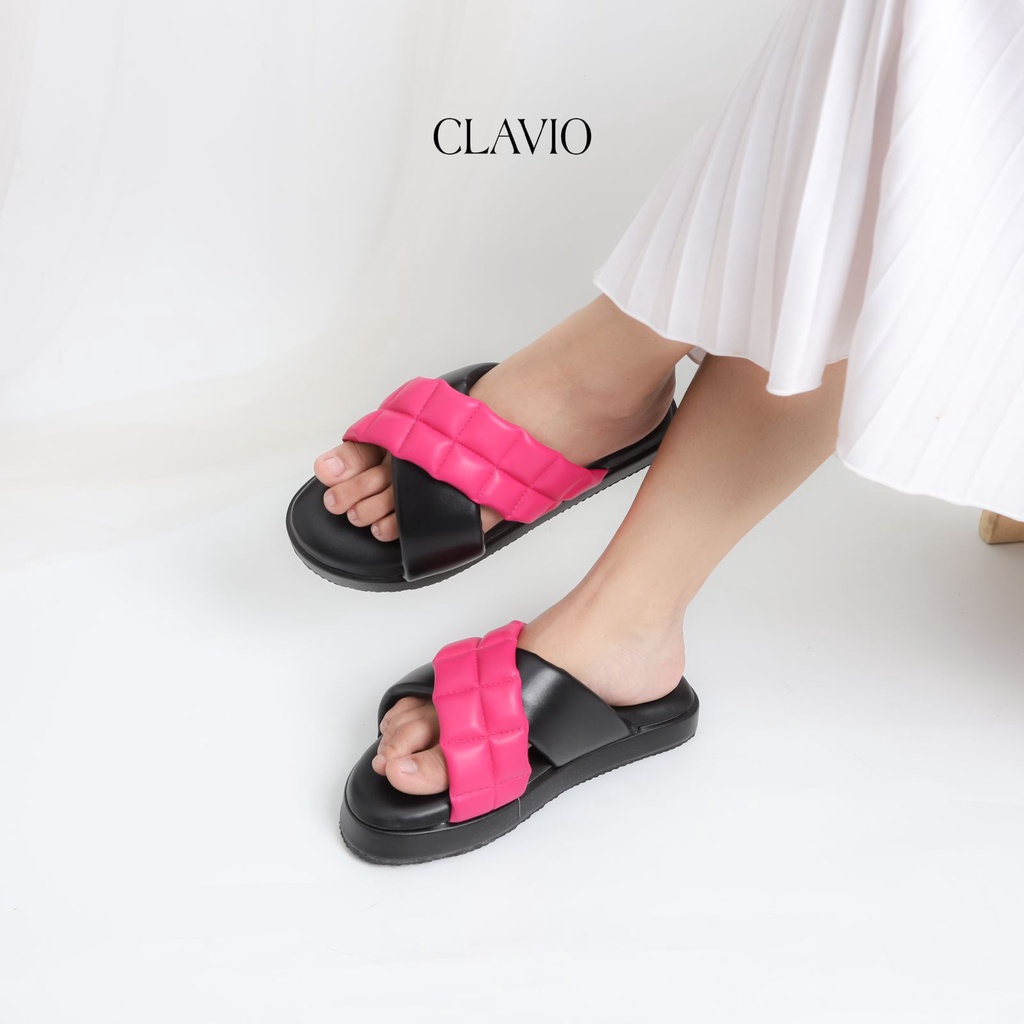 CLAVIO Yuki Platform Sandal Wanita