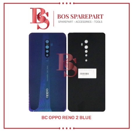 TUTUP BELAKANG OPPO RENO 2 BLUE / BACK DOOR / BACK COVER