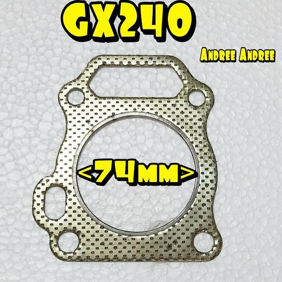 GX-240 Gasket Cylinder Head Paking Kop Deksel mesin Honda RRT GX240 GX 240