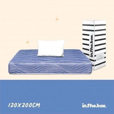 KASUR SPRING BED INTHEBOX TYPE ALPHA 120x200cm (NO. 3) BONNELL SPRING