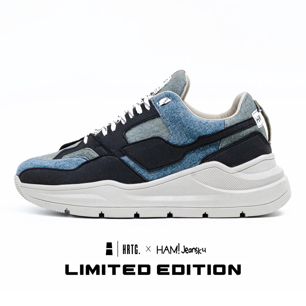 Heiden Heritage [Hrtg] - Zephyr X Ham Ivory - Azure Sky | Sneakers | Sepatu Pria Qilpah