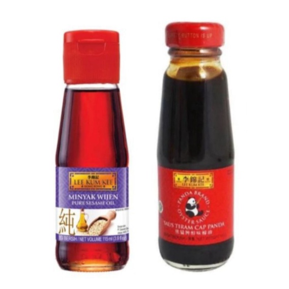 

LEE KUM KEE minyak wijen&saus tiram 115ml-145ml