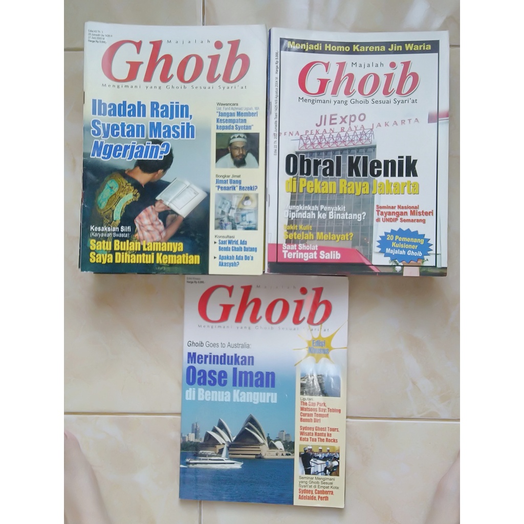 Obral Buku/Majalah Ghoib