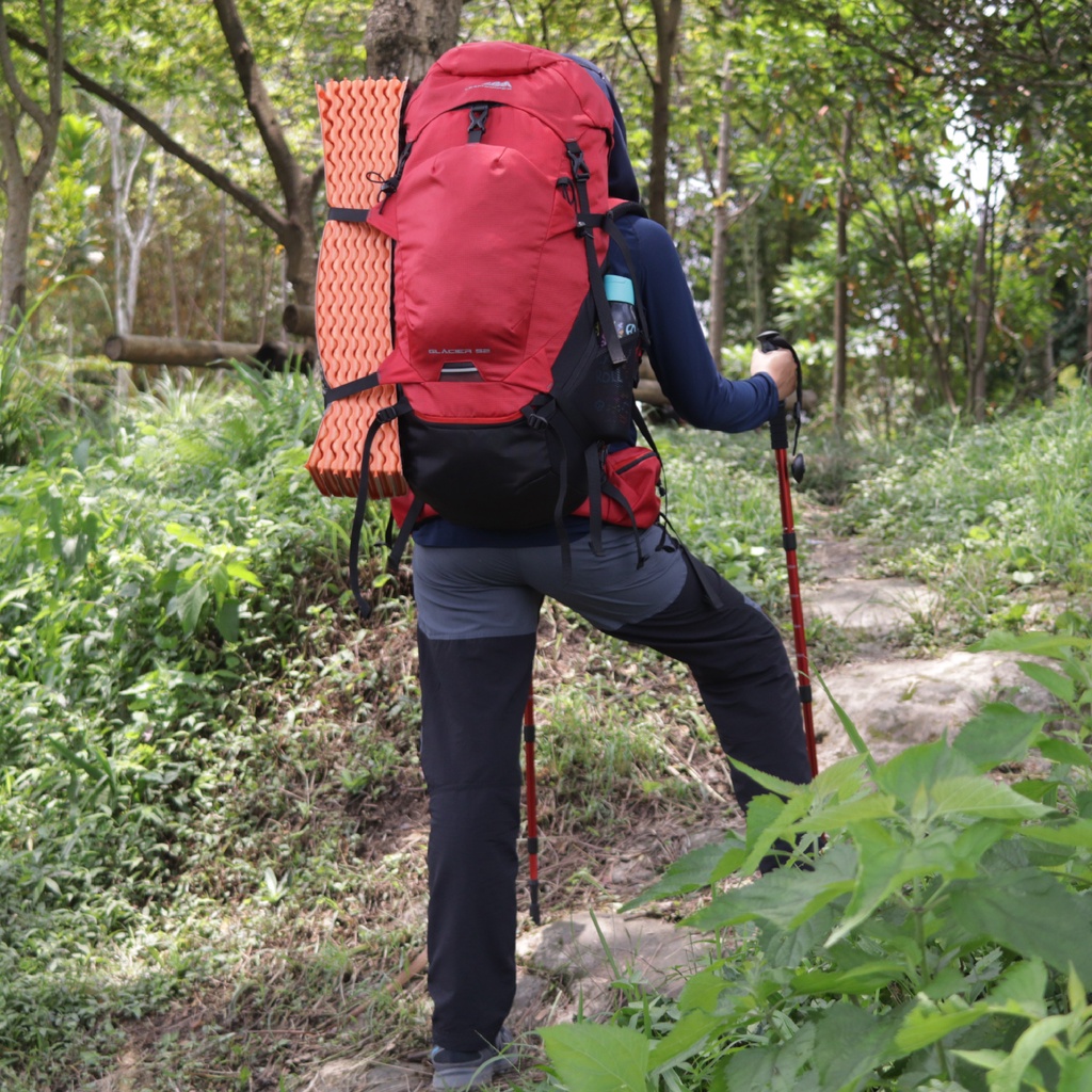 LEAFHOPPER GRACIER 52 Tas Gunung Carrier 52 L Pria dan Wanita Free Raincover