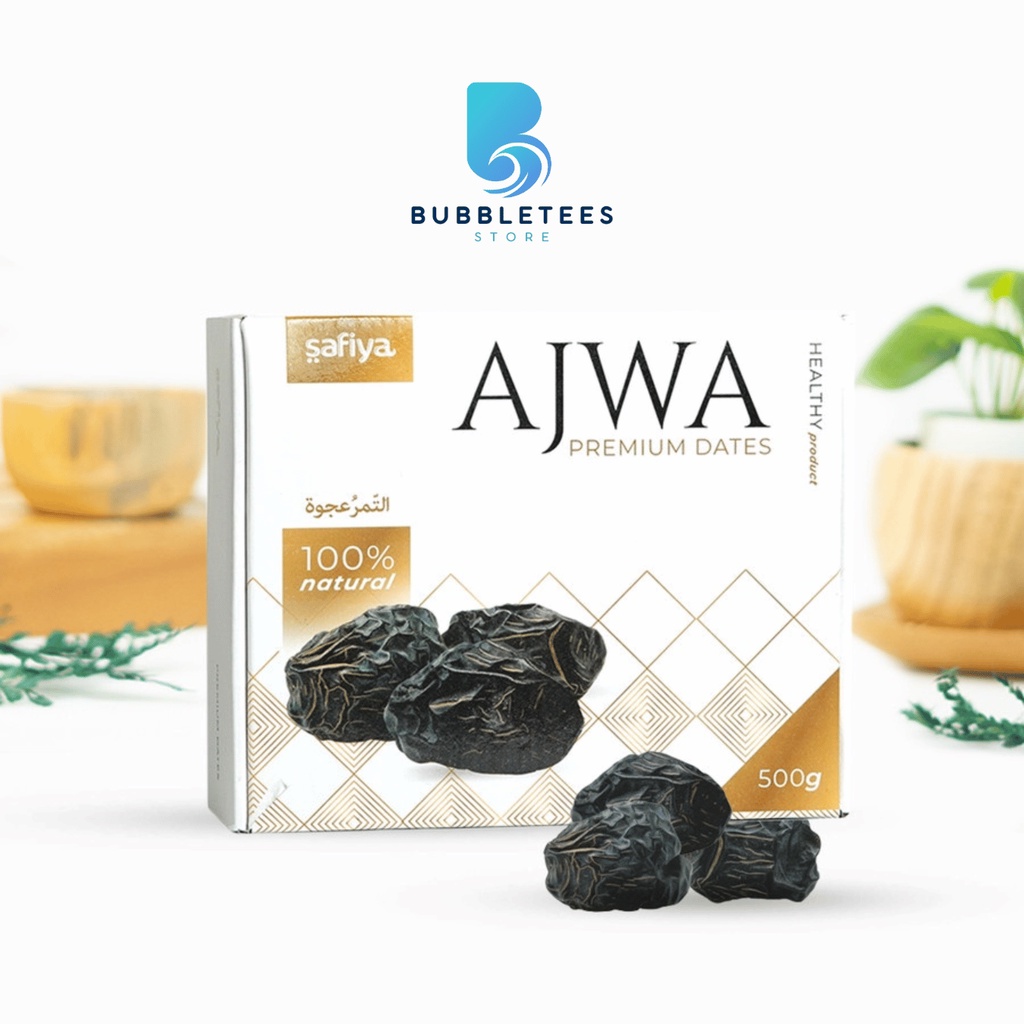 

Kurma Ajwa Nabi Super: Premium Quality 1 kg Straight From Madinah's Finest Gardens Original High Premium Dates