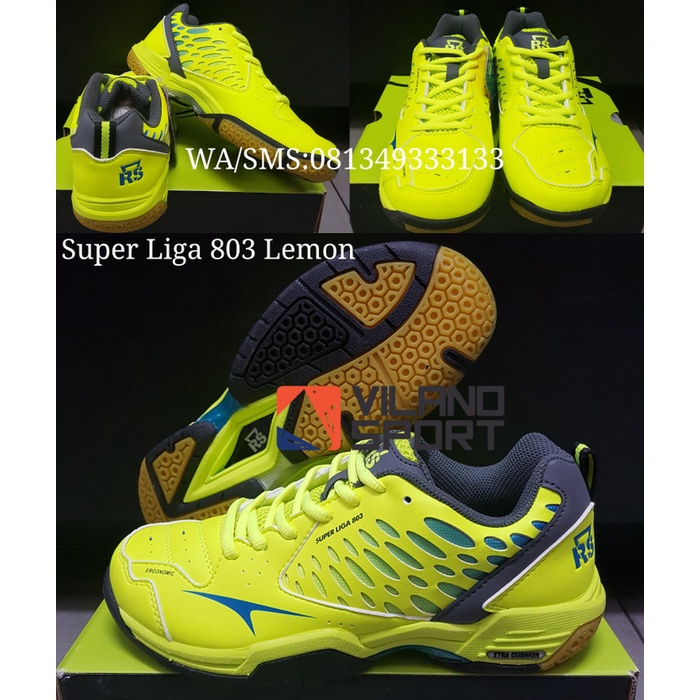 {MentariStore} Sepatu Badminton RS Super Liga 803 Berkualitas