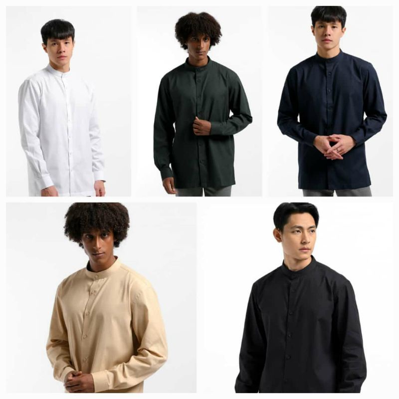 CLAGARY COLLERLESS SHIRT BY HEYMALE || ARgo shirt Long sleeve hey male|| JOGGER PANTS heymale