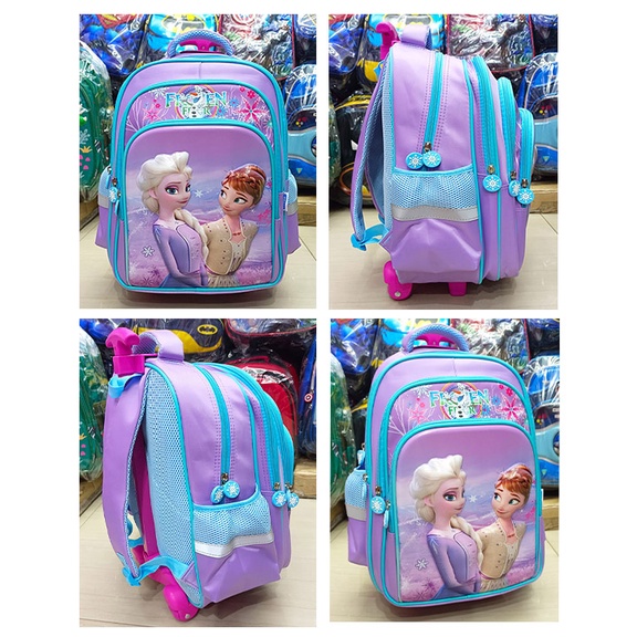 PROMO 10.10 TAS DORONG TROLLEY ANAK SEKOLAH SD PEREMPUAN GAMBAR KARTUN KUDA PONY SUN TIMBUL 4RESLETING dan 3RESLETING IMPORT ( Pilihan Varian Sun Love Odet Sugar Dino Gogo Cetar Dino Sweet Laila )