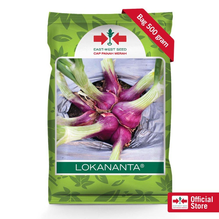 Benih Bawang Merah Lokananta isi 500 Gram - Cap Panah Merah