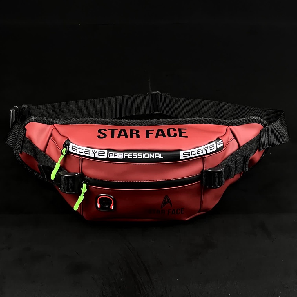 Tas Pinggang Polo Amstar Anti Air Waistbag Tas Selempang Bahu STARFACE