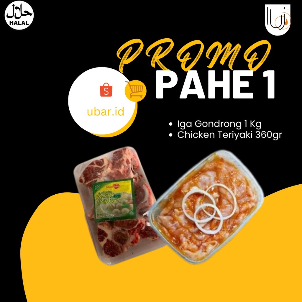 

IGA GONDRONG 1KG & BAKSO WARISAN ISI 50