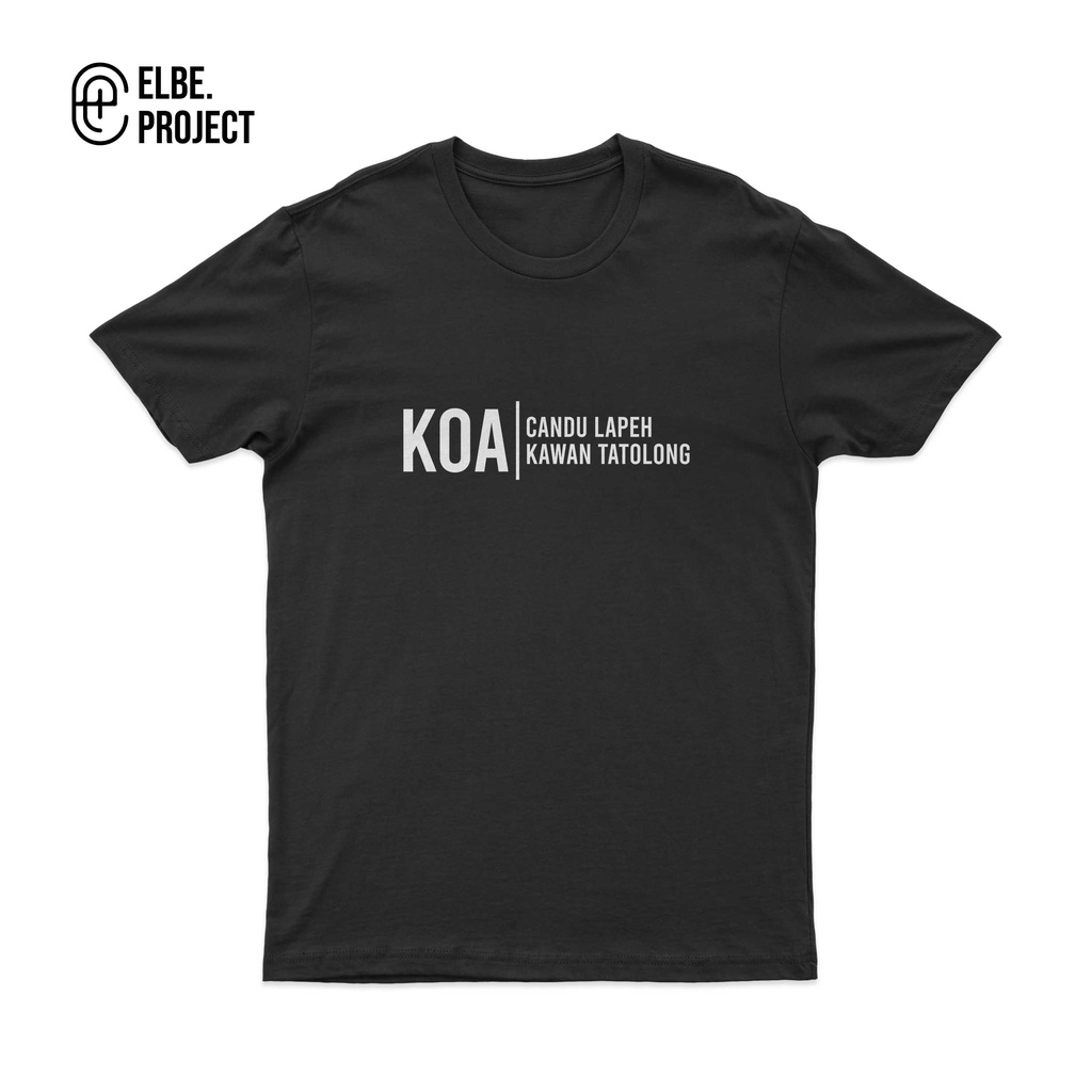 BAJU KAOS KATA KATA MINANG KOA CANDU LAPEH KAWAN TATOLONG / KAOS KEREN KEKINIAN