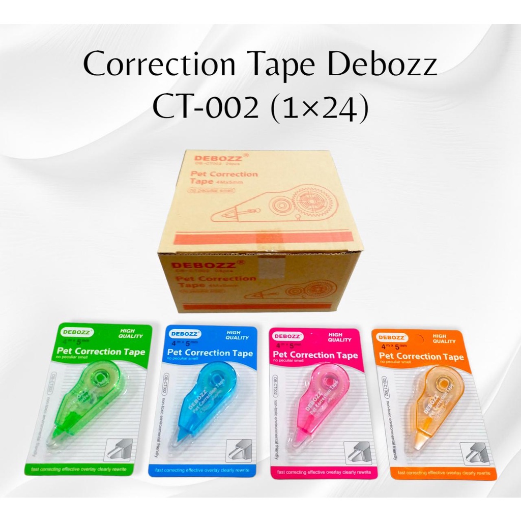 

Correction Tape / Tip Ex Tarik Debozz