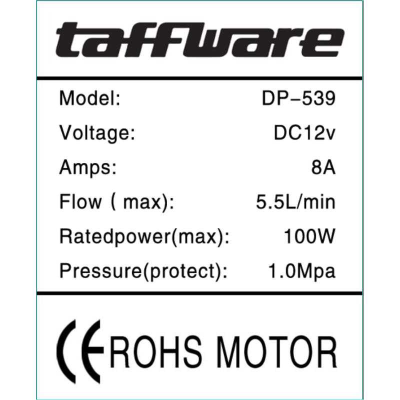 (BISA COD) FTIHSHP  Pompa Air 12 V 100 W dengan Kepala Semprotan - DP-539