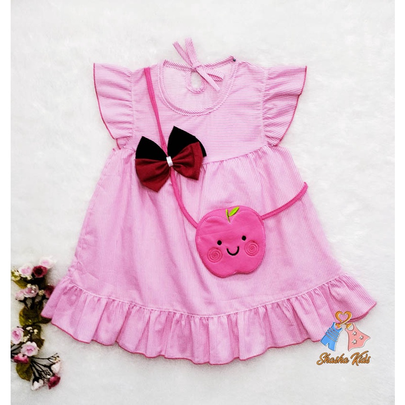 [BS 01] Dress anak Perempuan Planet Kids 6-18 bulan