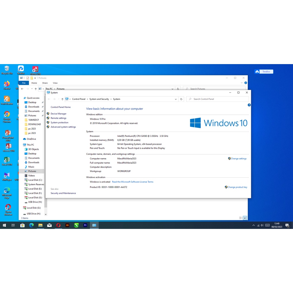 PC Fullset Gaming Editing Lengkap