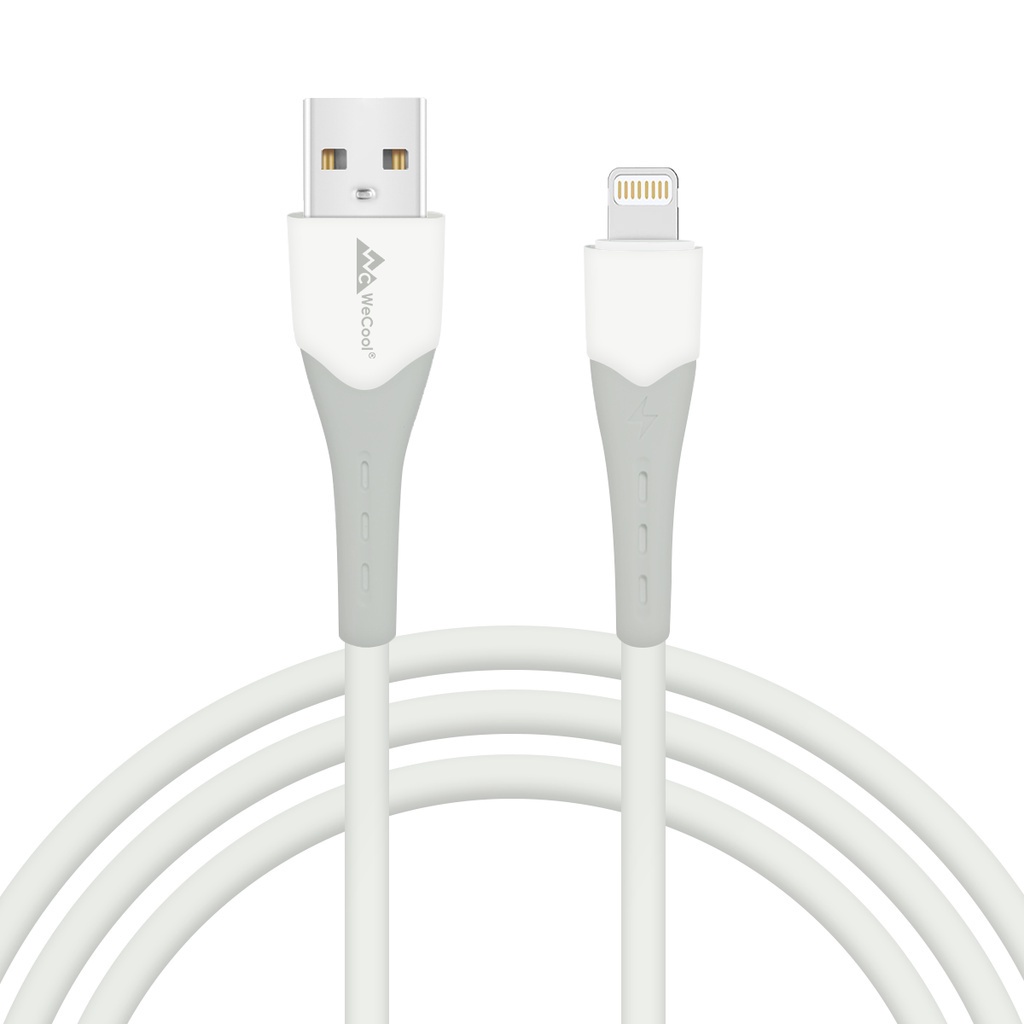Wecool Kabel Pengisian USB Pengisi Daya Cepat 1M Pengisi Daya Cepat Kompatibel dengan