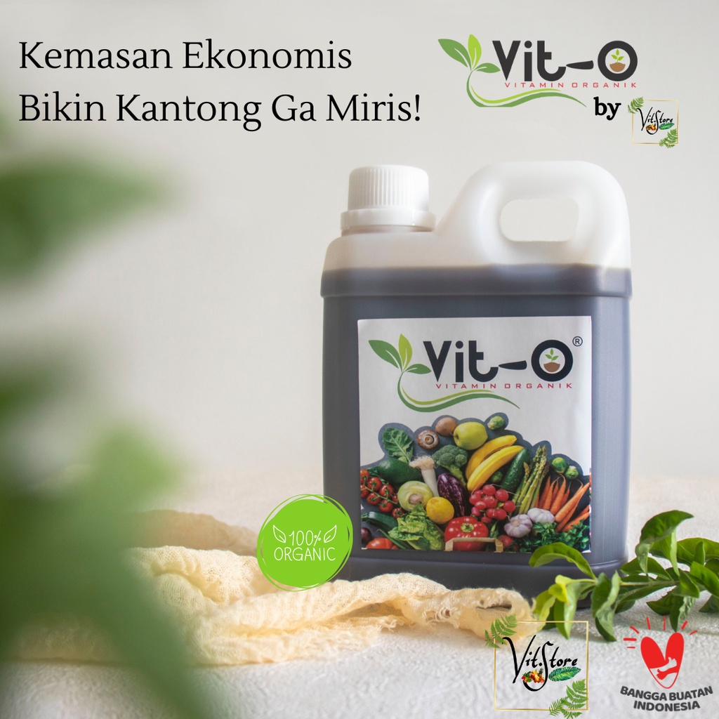 LEBIH HEMAT!!! VITAMIN TANAMAN, NUTRISI SAHABAT SEGALA JENIS TANAMAN ~ VIT-O UKURAN 1000ml