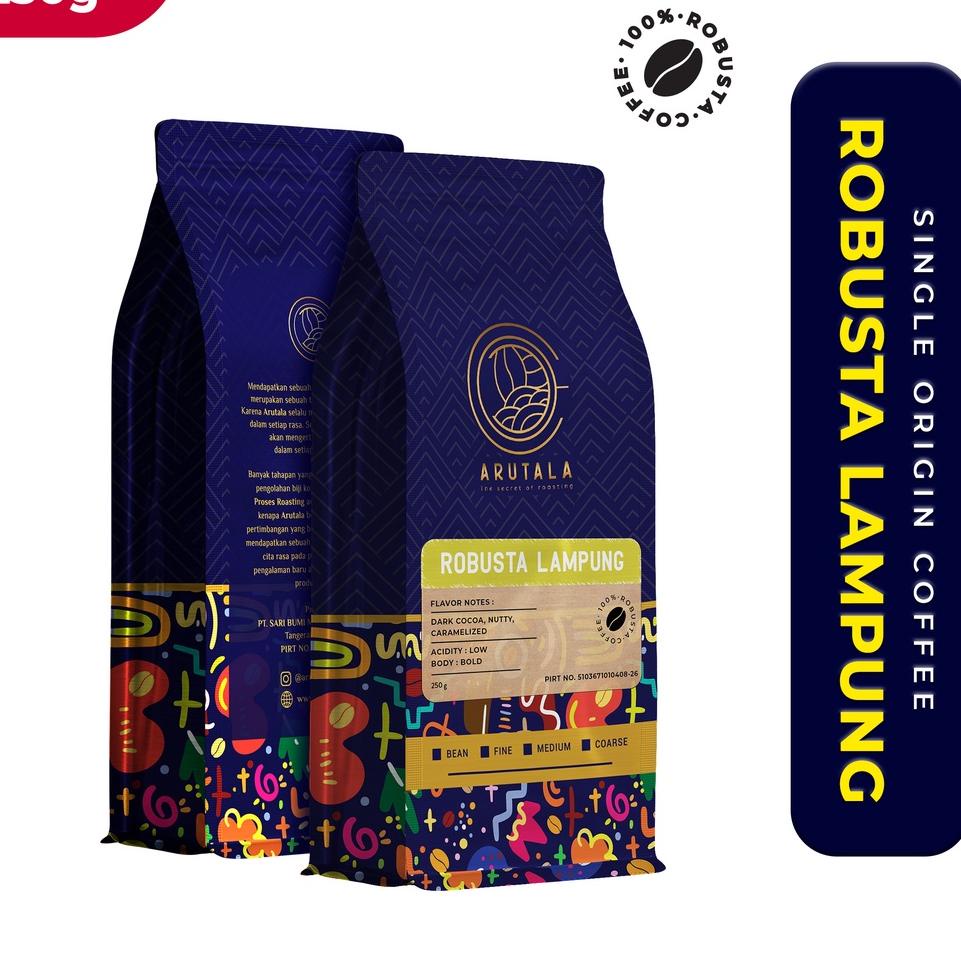 

3.3 Full Promo ARUTALA Kopi Lampung Robusta Coffee 250 gram Cuci Gudang