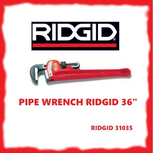 Terlaris Ridgid Usa 36 Inch Pipe Wrench Kunci Pipa 36" Ridgid Original 31035