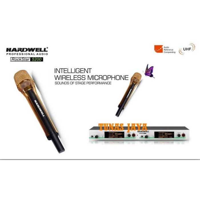 Mic Wireless Hardwell rockstar 5200 ROCKSTAR 5200 GOLD EDITION