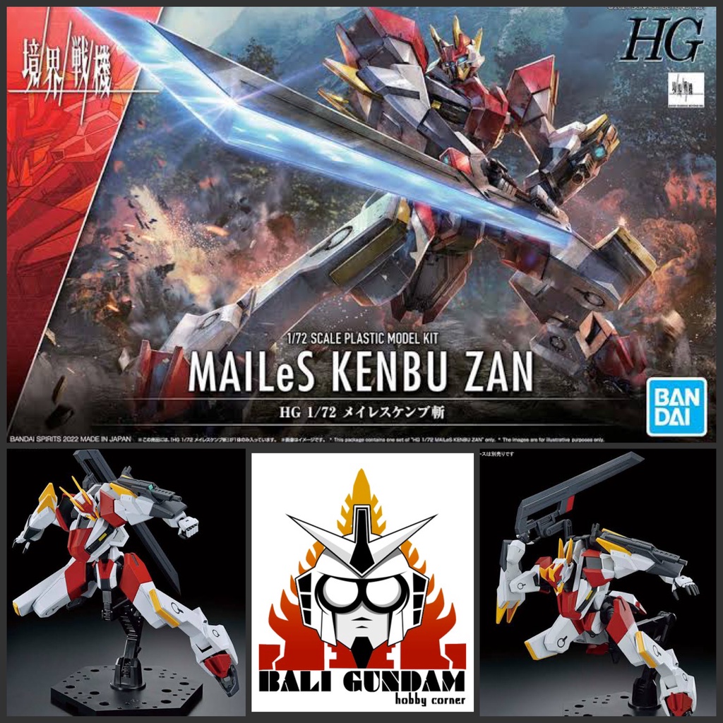 KYOUKAI SENSI 1/72 MAILES KENBU ZAN Bali Gundam Hobby Corner Bandai Original