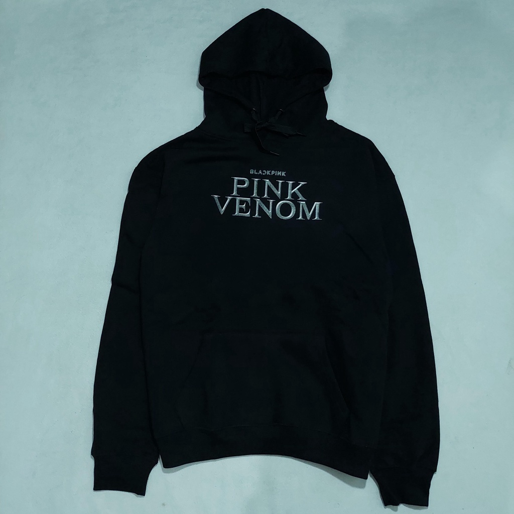 Hoodie Band Official BLACKPINK - PINK VENOM OIL STROKE Original