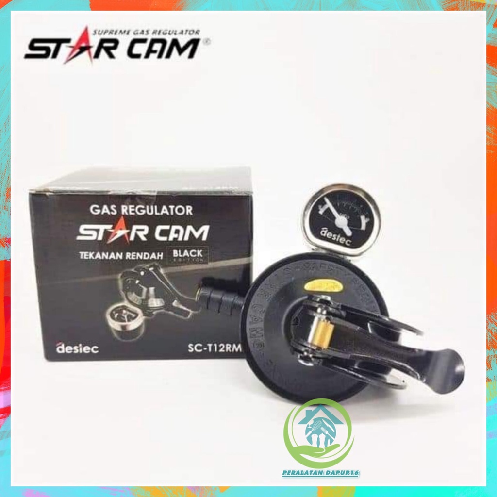 REGULATOR GAS TEKANAN RENDAH  STARCAM METER SC-T12RM / REGULATOR  STARCAM METER SC-T12RM / REGULATOR
