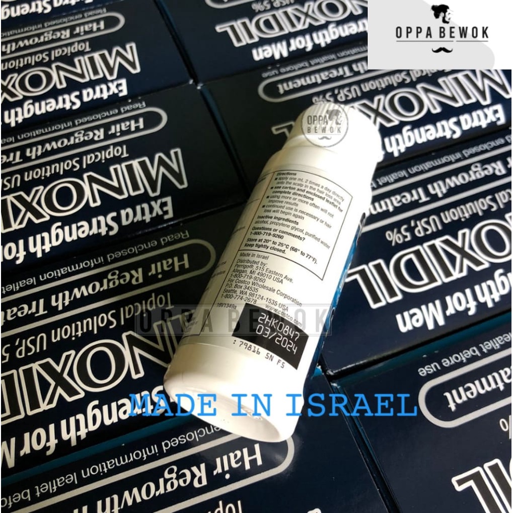 Minoxidil Made in Israel