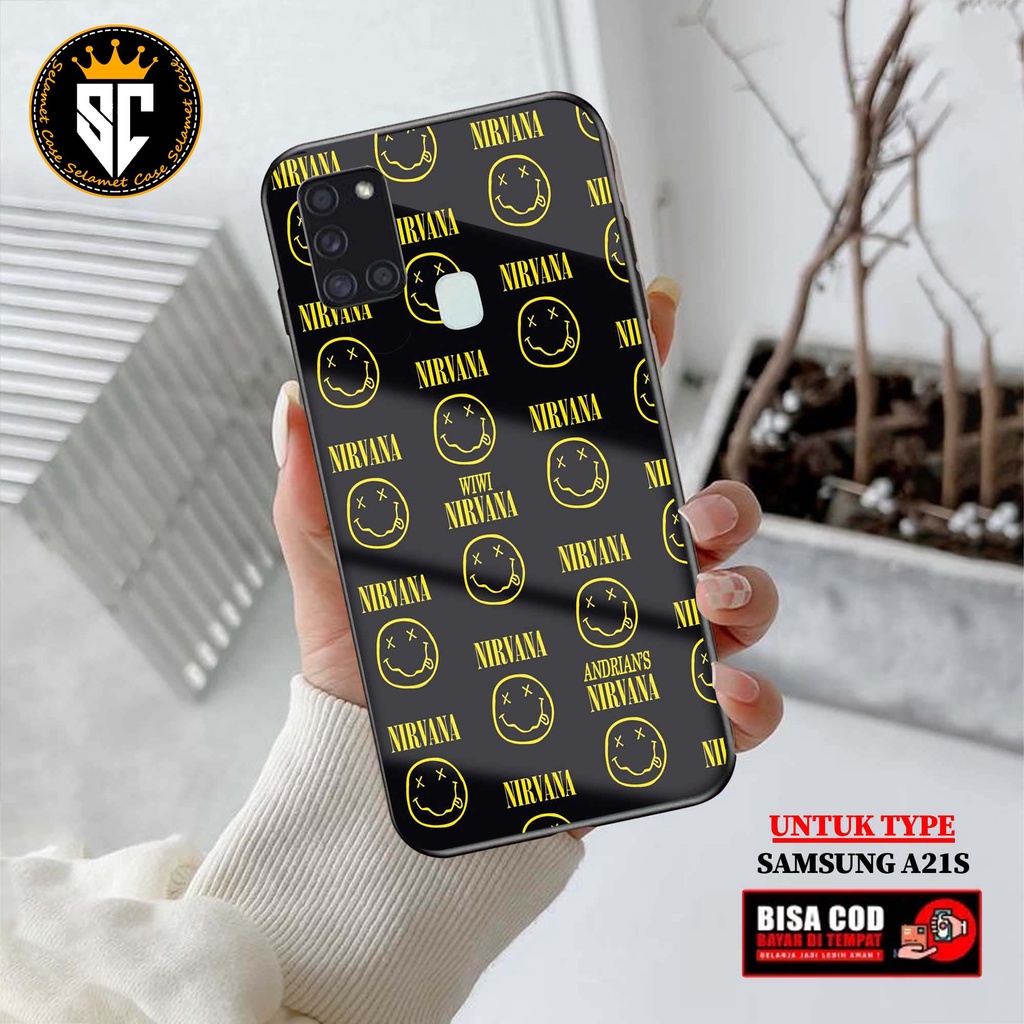 Case Samsung A21S Casing Samsung A21S Selamet Case [SRBK] Case Glossy Case Aesthetic Custom Case Ani