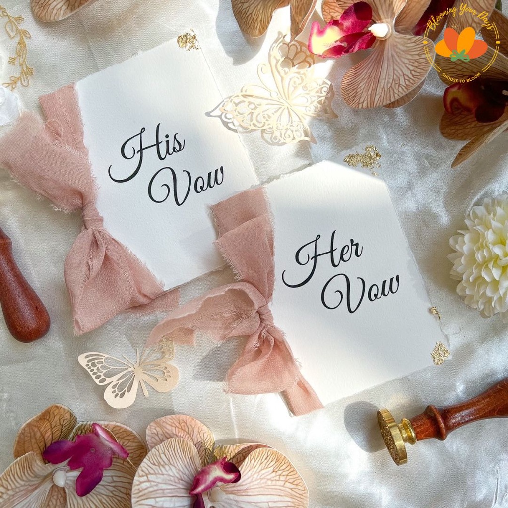 Custom Wedding Vow Book Wedding Stationery Express