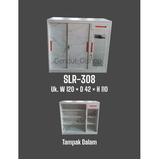 (Khusus Wilayah Kota Palembang) Rak sepatu Lemari Sepatu/Lemari Serbaguna (bahan plat besi) Palemban