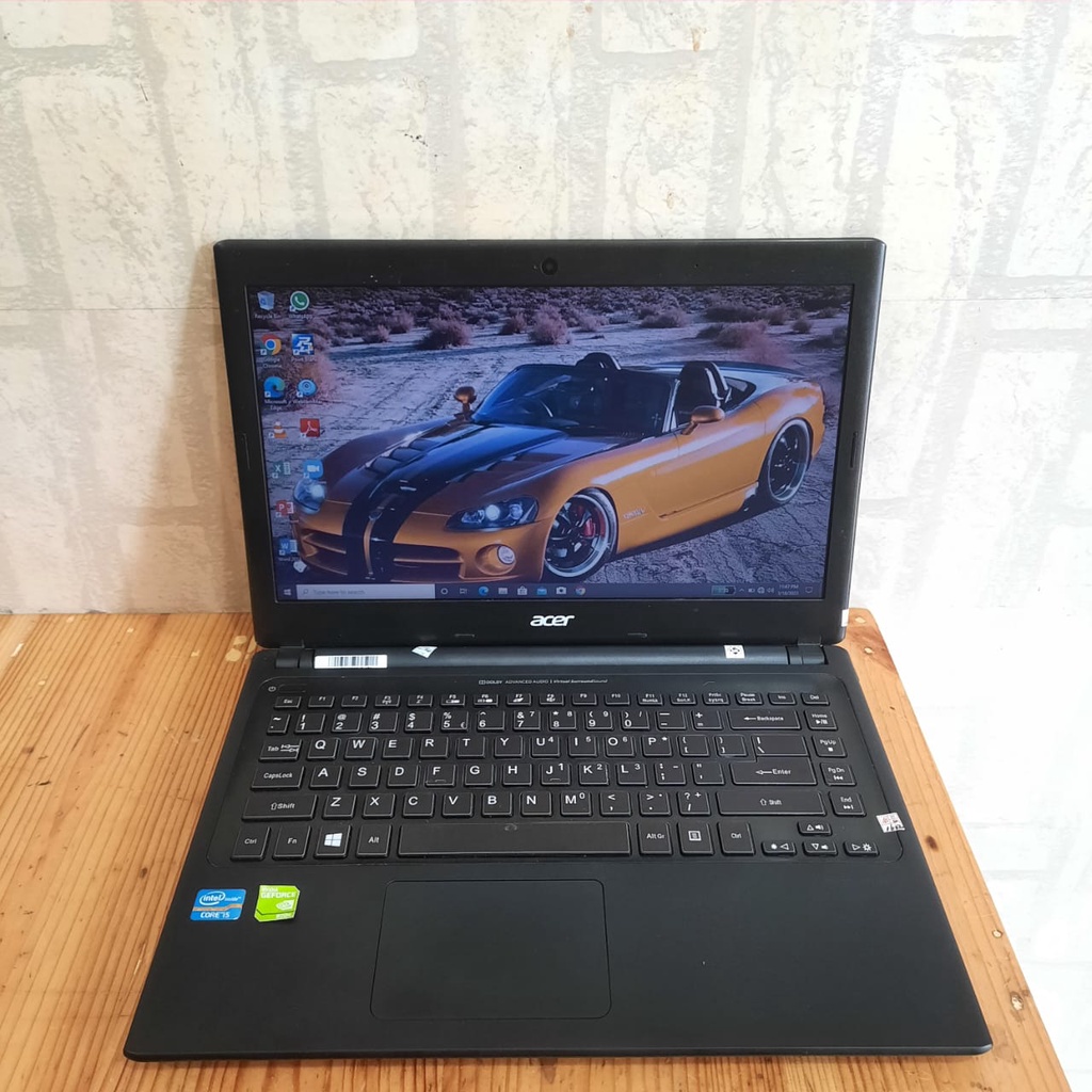 Laptop Acer V5-471G, Core i5 Gen 3Th, VGA Nvidia Geforce GT 710M, Ram 8/HDD 1tb