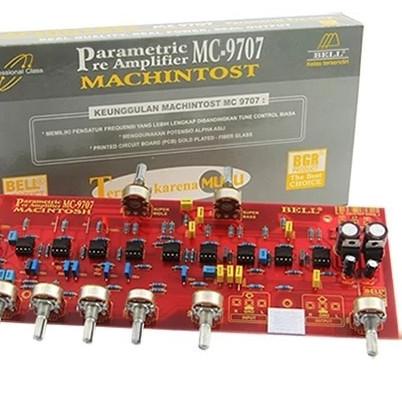 ☚ TONE CONTROL PARAMETRIC MC-9707 BELL BGR TONE KONTROL STEREO PARAMETRIK MC9707 MC 9707 BELL ASLI ♧