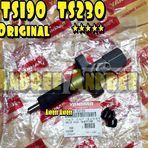 TS-190 TS-230 FIV Fuel Injection Valve Injector Injektor with Nozzle Yanmar TS190 TS230 TS 190 230 O