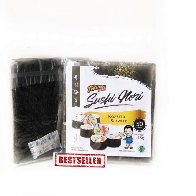 

☟ Tokinori Yaki Sushi Nori- Roasted Seaweed- Rumput Laut 50pc ♪