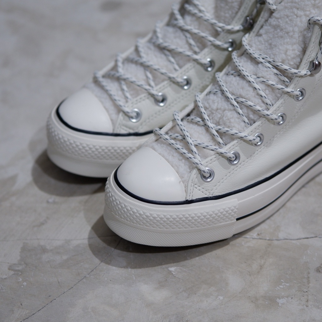 CONVERSE CHUCK TAYLOR ALL STAR HI LIFT WHITE YELLOW