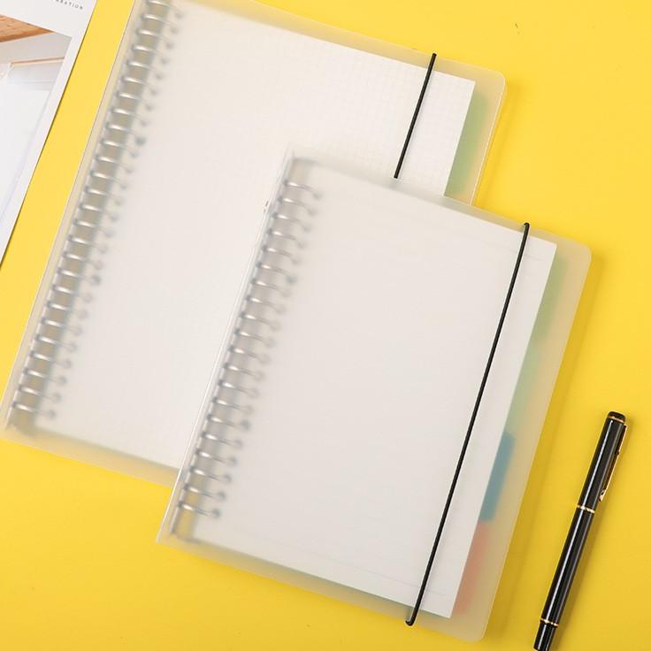 

Super Laris Manis Binder Note Transparant ( Dengan Isi / Tanpa Isi Loose Leaf ) - A5 & B5