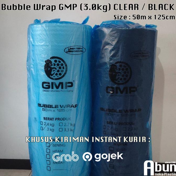 

Bubble Wrap TMS 50m x 1.2m (Khusus Gosend/Grab Instant) juw