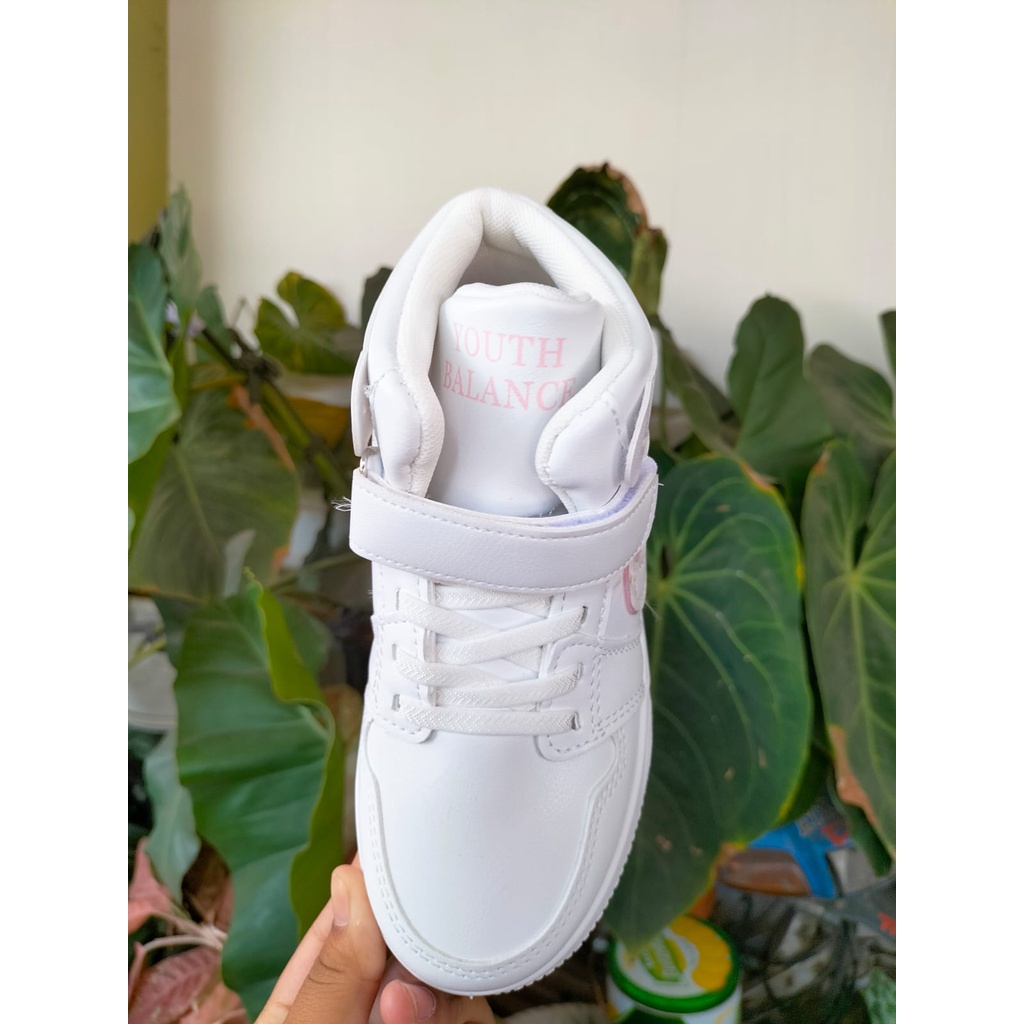 Sepatu Sneakers Anak Perempuan model terbaru S247-1 (26-37) sepatu anak perempuan import