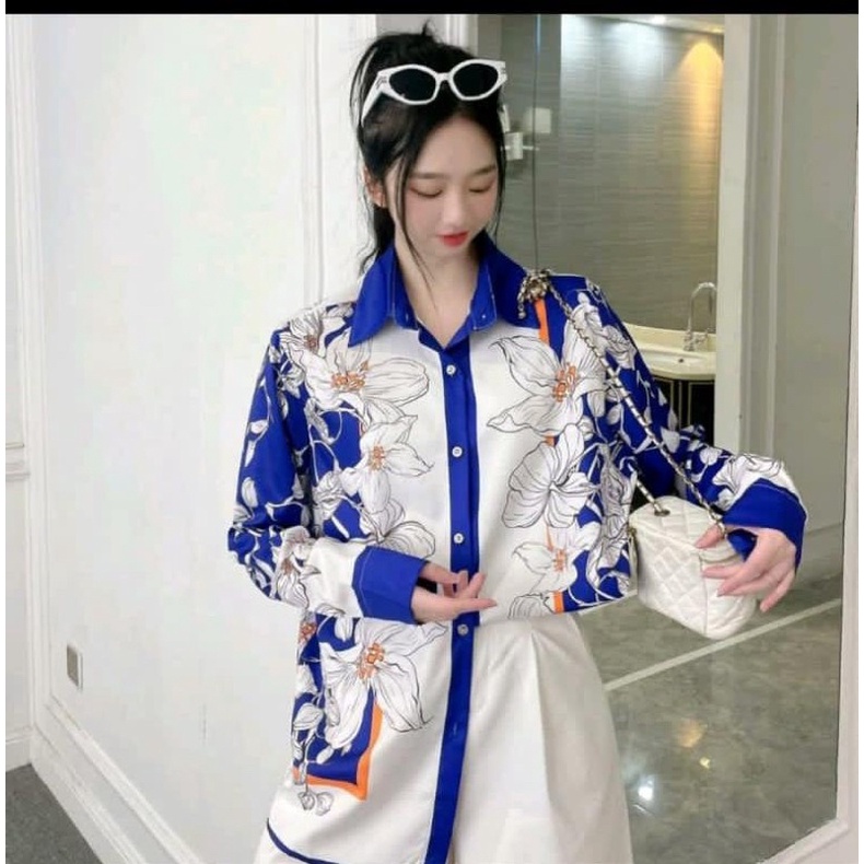 Kemeja katun silk bangkok #katunsilk #kemejasilk