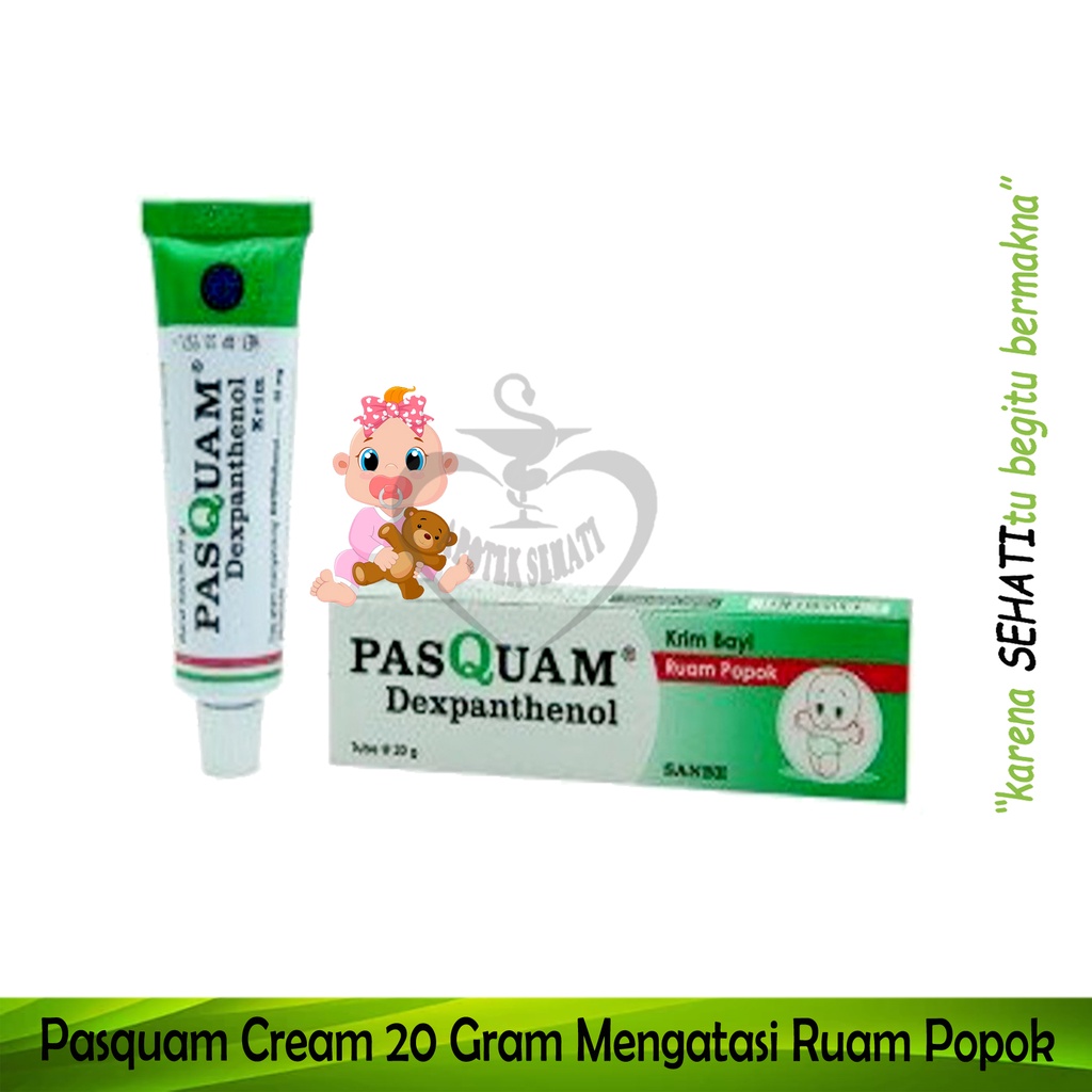 Pasquam Cream Mengatasi Ruam Popok Bayi