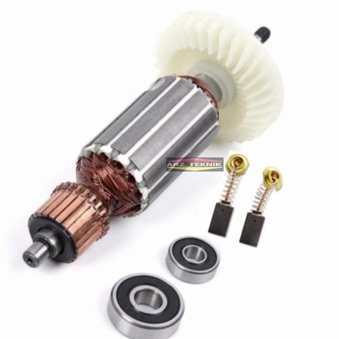 Armature Rotor Angker Mesin Gerinda Gm 9554 Gm 9554 Bitec