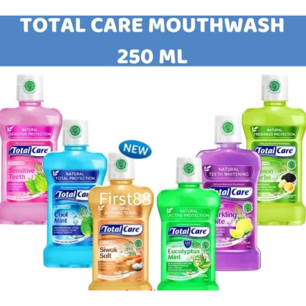 Totalcare mouthwash 250 ml / Obat Kumur / Perawatan Gigi &amp; Mulut