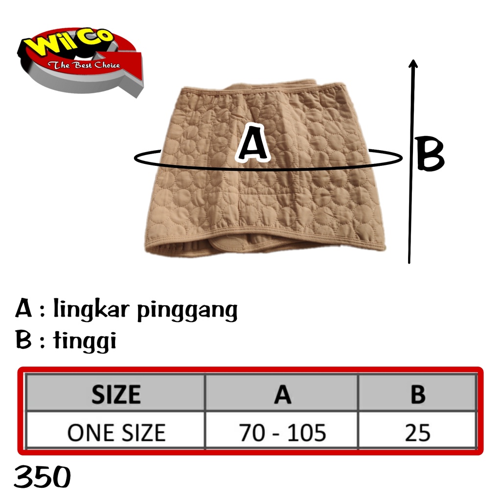 K350 -  [Per 1 Pcs ] SETAGEN KORSET PASCA MELAHIRKAN SOREX FREE SIZE