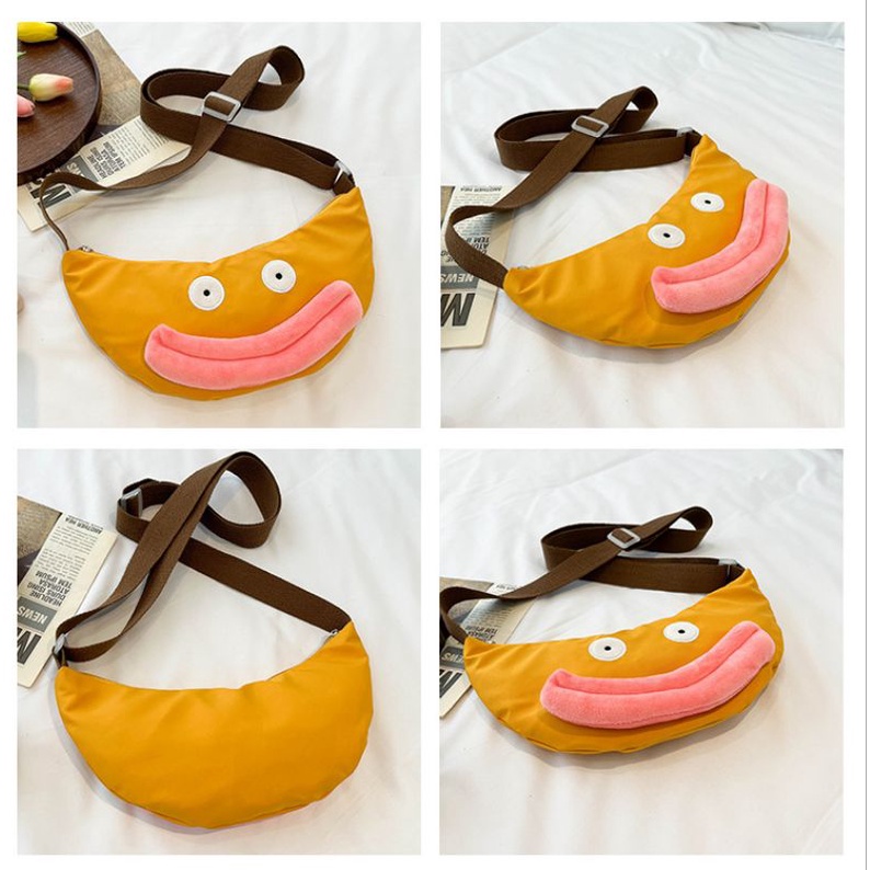 Tas Pinggang Waistbag Import desain Lucu/Tas Punggung/Buat Kado/Tas Pisang/Tas Anak/ Waistbag YangYang [READY Jakarta]