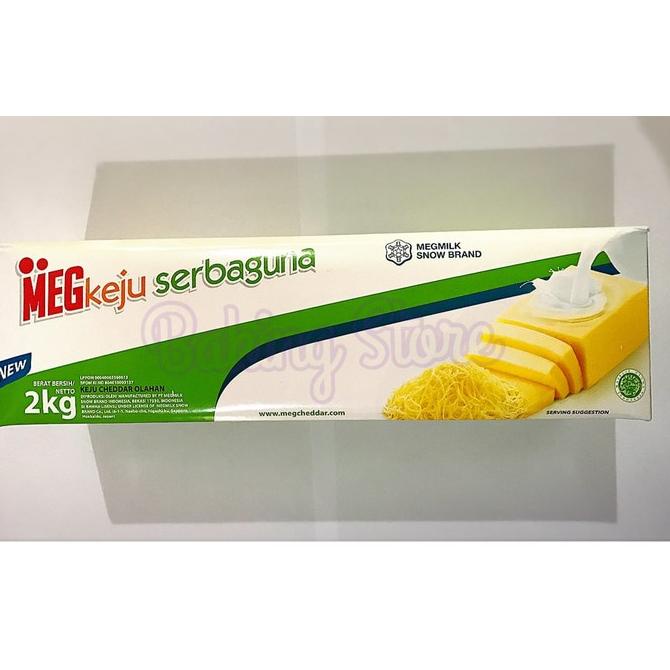 

TERMURAH Keju Cheddar Meg Serbaguna 2kg